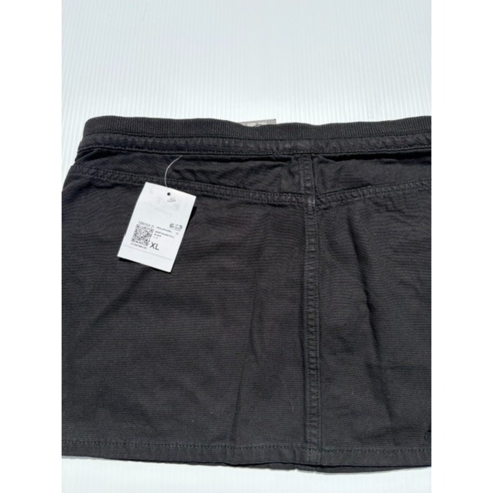 Forever 21 Skirt Size XL Womens Black Utility Cargo Pockets Mini Y2K 100% Cotton - Picture 6 of 12
